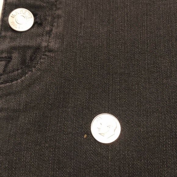 Madewell 10" High-Rise Yoke Detail Button Front Roadtripper Jeans - Picture 7 of 15